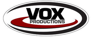 VOX PRODUCTIONS logo