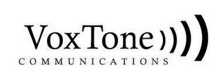 VOXTONE COMMUNICATIONS logo