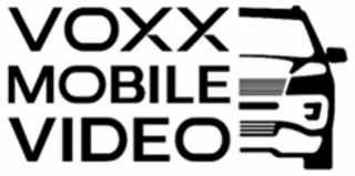 VOXX MOBILE VIDEO logo