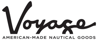 VOYAGE AMERICAN-MADE NAUTICAL GOODS logo