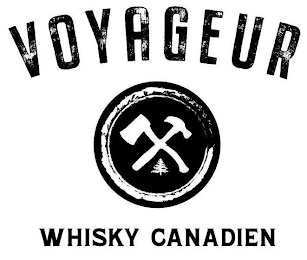 VOYAGEUR WHISKY CANADIEN logo