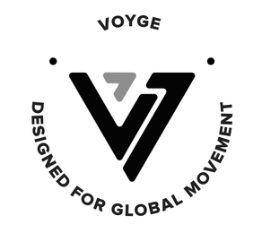 VOYGE DESIGNED FOR GLOBAL MOVEMENT logo