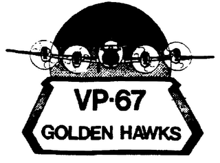 VP-67 GOLDEN HAWKS logo