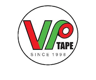 VP TAPE SINCE 1998 logo