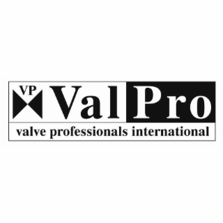 VP VAL PRO VALVE PROFESSIONALS INTERNATIONAL logo