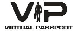 VP VIRTUAL PASSPORT logo