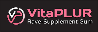 VP VITAPLUR RAVE-SUPPLEMENT GUM logo