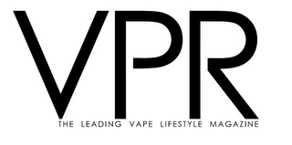 VPR THE LEADING VAPE LIFESTYLE MAGAZINE logo