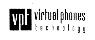 VPT VIRTUAL PHONES TECHNOLOGY logo