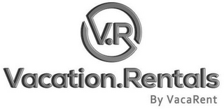 V.R VACATION.RENTALS BY VACARENT logo