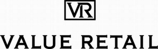 VR VALUE RETAIL logo
