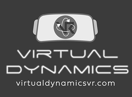 VR VIRTUAL DYNAMICS VIRTUALDYNAMICSVR.COM logo