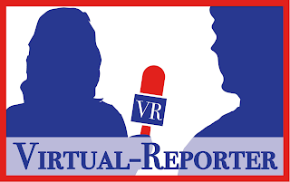 VR VIRTUAL-REPORTER logo