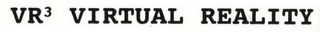 VR3 VIRTUAL REALITY logo