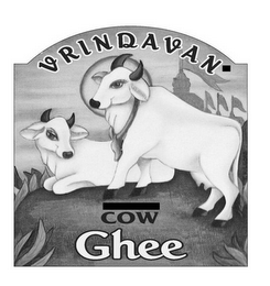 VRINDAVAN COW GHEE logo