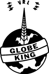 VRL GLOBE KING logo