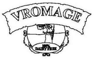 VROMAGE 100% DAIRY FREE logo