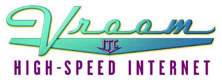VROOM ITC HIGH-SPEED INTERNET logo