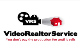 VRS VIDEO REALTOR SERVICE YOU DON'T PAY THE PRODUCTION FEE UNTIL IT SELLS! logo