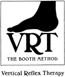 VRT THE BOOTH METHOD VERTICAL REFLEX THERAPY logo