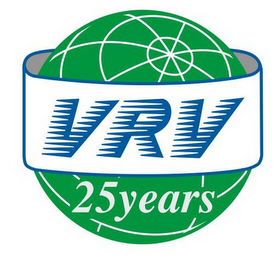VRV 25 YEARS logo