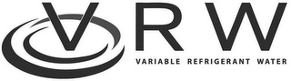 VRW VARIABLE REFRIGERANT WATER logo