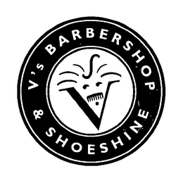 V'S BARBERSHOP & SHOESHINE logo