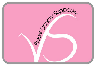 VS BREAST CANCER SUPPORTER logo