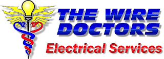 VS THE WIRE DOCTORS ELECTRICAL SERVICES logo