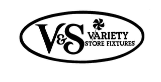 V&S VARIETY STORE FIXTURES logo