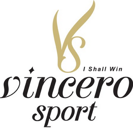 VS VINCERO SPORT I SHALL WIN logo