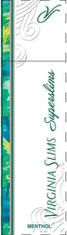 VS VIRGINIA SLIMS SUPERSLIMS MENTHOL logo