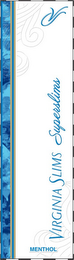 VS VIRGINIA SLIMS SUPERSLIMS MENTHOL logo