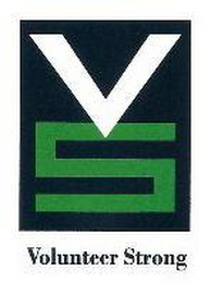 VS VOLUNTEER STRONG logo