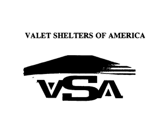 VSA VALET SHELTERS OF AMERICA logo