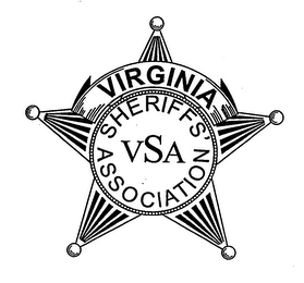 VSA VIRGINIA SHERIFFS' ASSOCIATION logo