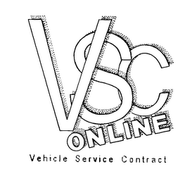 VSC ONLINE VEHICLE SERVICE CONTRACT logo