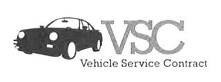 VSC VEHICLE SERVICE CONTRACT logo