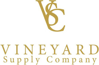 VSC VINEYARD SUPPLY COMPANY logo