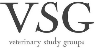 VSG VETERINARY STUDY GROUPS logo