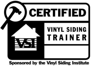 VSI CERTIFIED VINYL SIDING TRAINER SPONSORED BY THE VINYL SIDING INSTITUTE logo