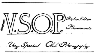 V.S.O.P. (PLUS OTHER NOTATIONS) logo