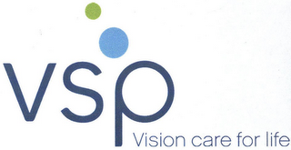 VSP VISION CARE FOR LIFE logo