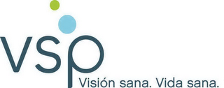 VSP VISIÓN SANA. VIDA SANA. logo