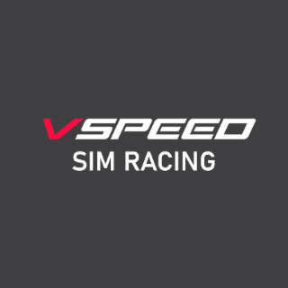 VSPEED SIM RACING logo