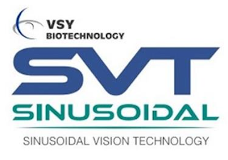 VSY BIOTECHNOLOGY SVT SINUSOIDAL SINUSOIDAL VISION TECHNOLOGY logo