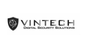 VT VINTECH DIGITAL SECURITY SOLUTIONS PEACE PROTECTION logo