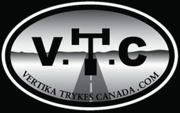 V.T.C VERTIKA TRYKES CANADA.COM logo