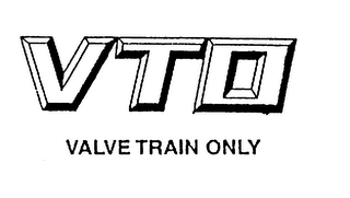 VTO VALVE TRAIN ONLY logo