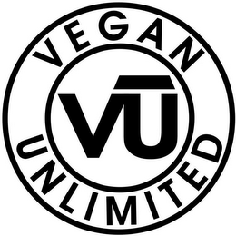 VU VEGAN UNLIMITED logo